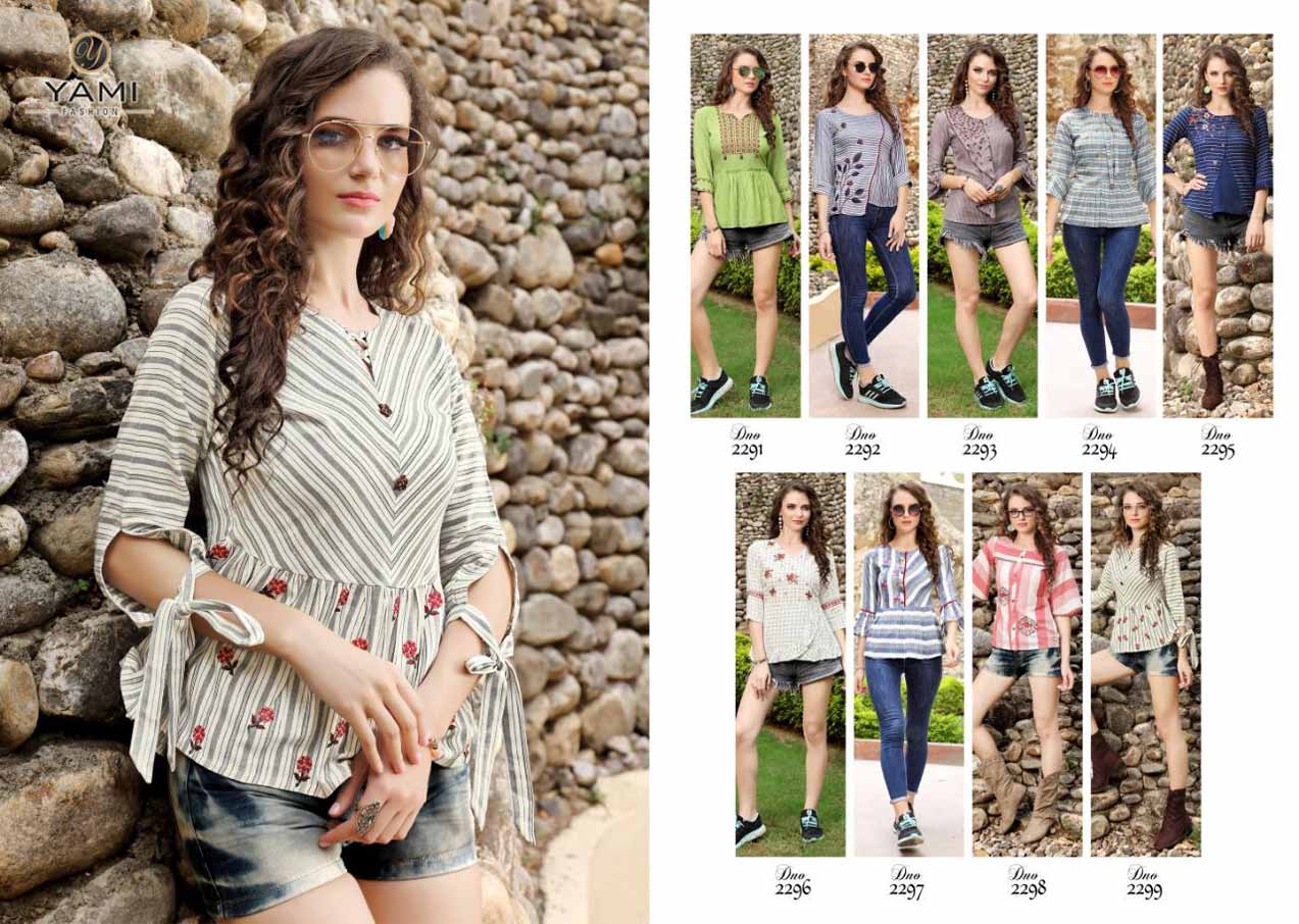 Topsy Vol-5 Yami Fashion Rayon Tops Manufacturer Topsy Vol-5 Yami Fashion Rayon Tops Manufacturer